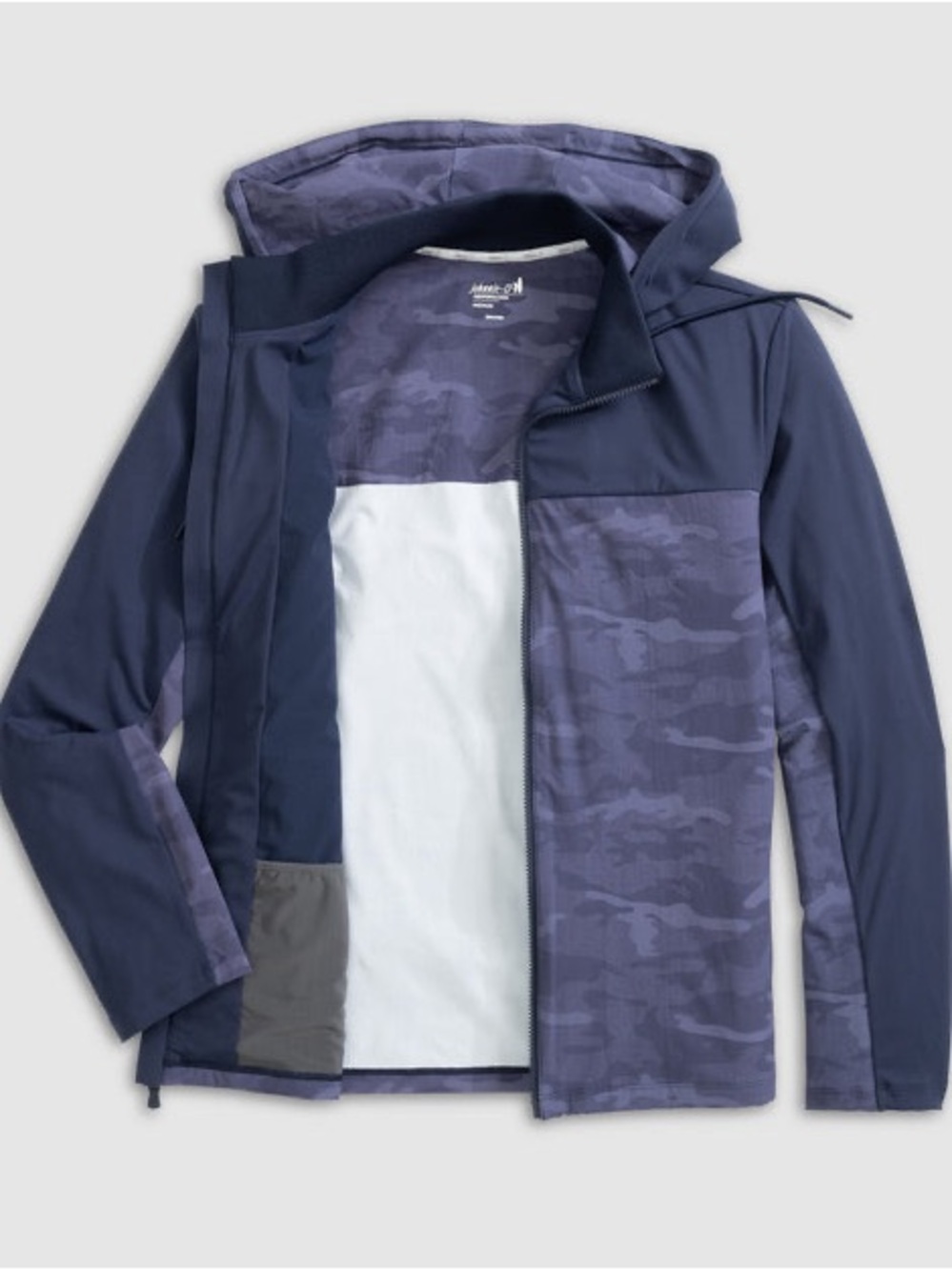 Johnnie-O Callahan Hooded Performance Camo Jacket